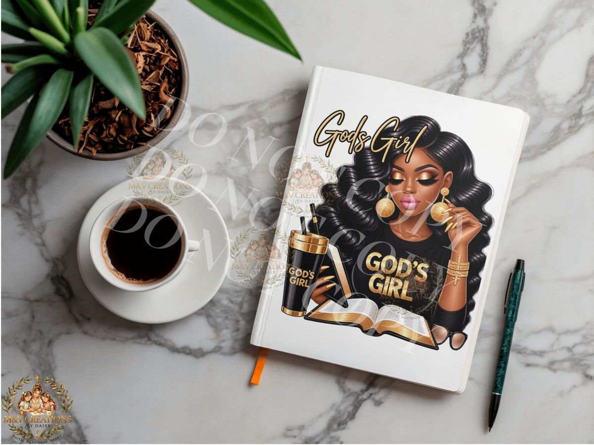 God's Girl   Journal Decal