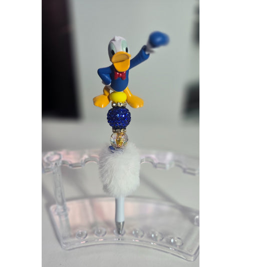#107 Donald Duck Beaded Pen