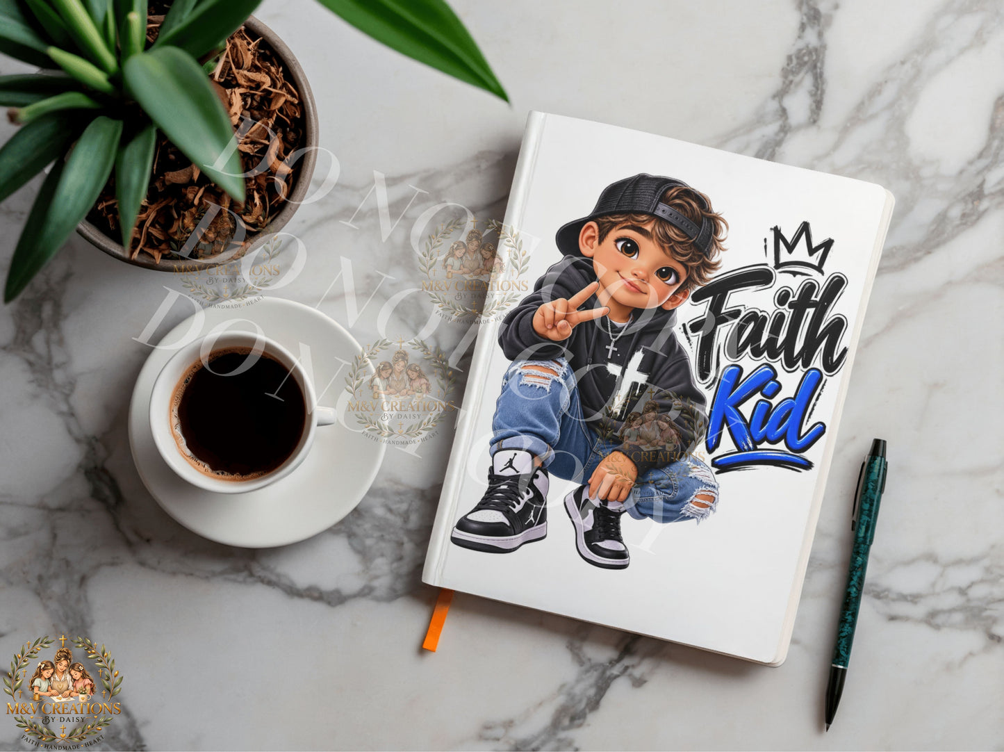 FAITH KID      KIDS  Journal Decal