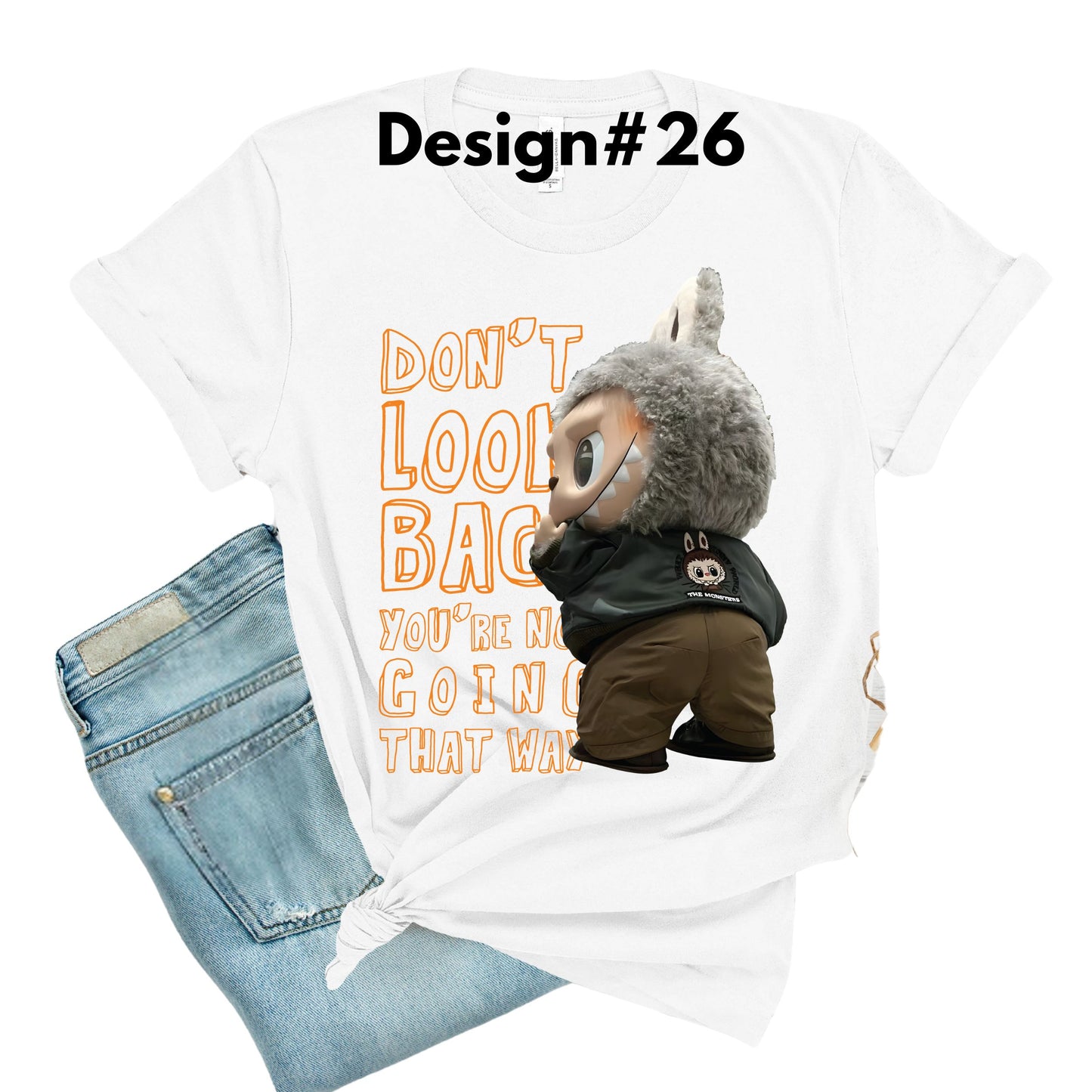 Labubu  T-Shirts   ADD DESIGN NUMBER IN NOTES AT CHECK OUT.