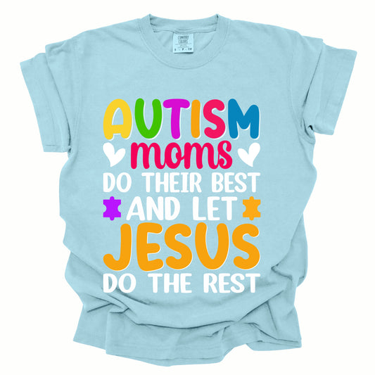 DTF #208  Autism Moms do their best    DTF TRANSFER