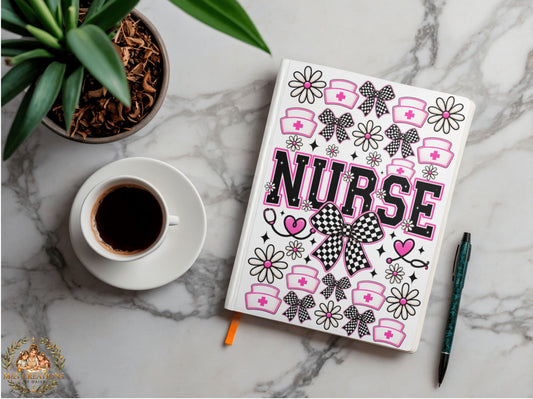 Nurse Bow Journal Decal