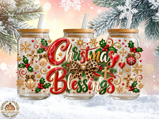 #181   Christmas UVDTF CUP WRAP
