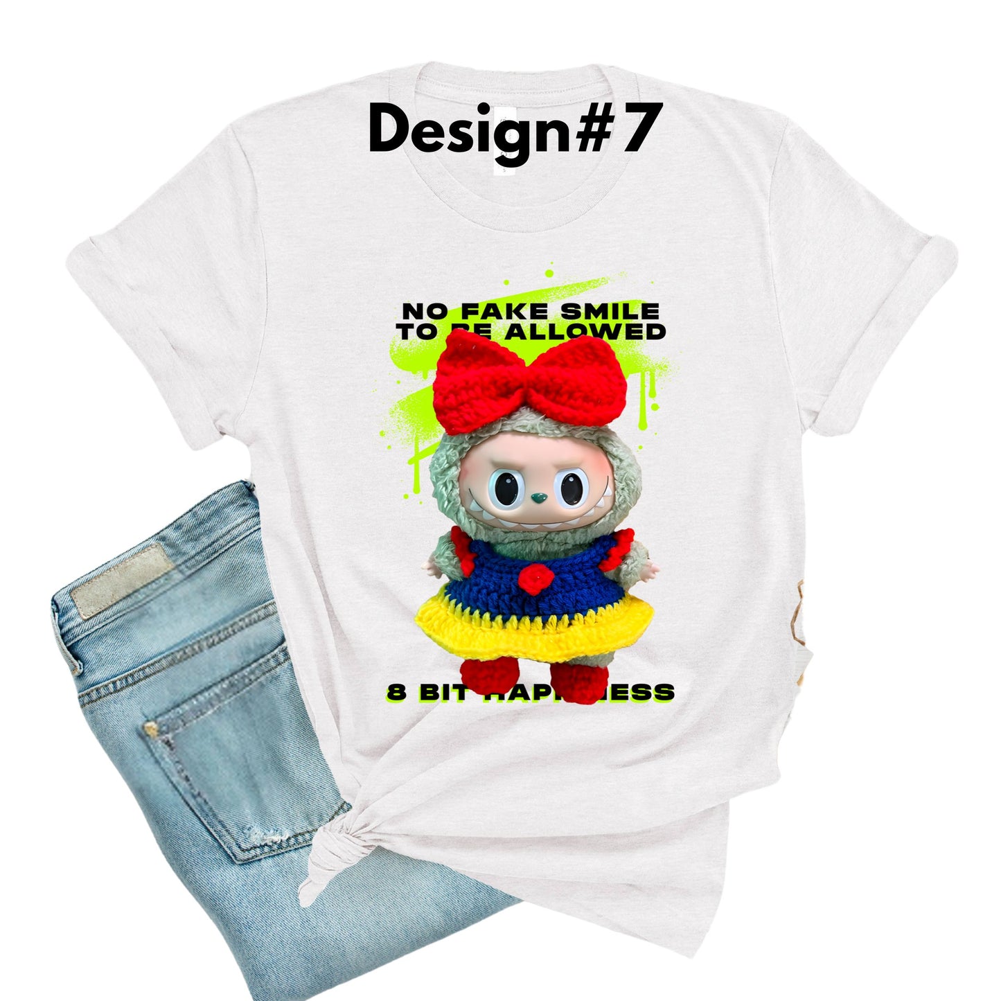 Labubu  T-Shirts   ADD DESIGN NUMBER IN NOTES AT CHECK OUT.