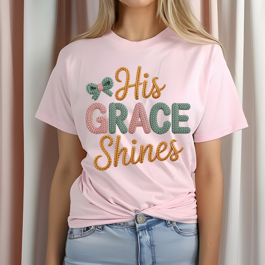 Faux Yarn His Grace Shines