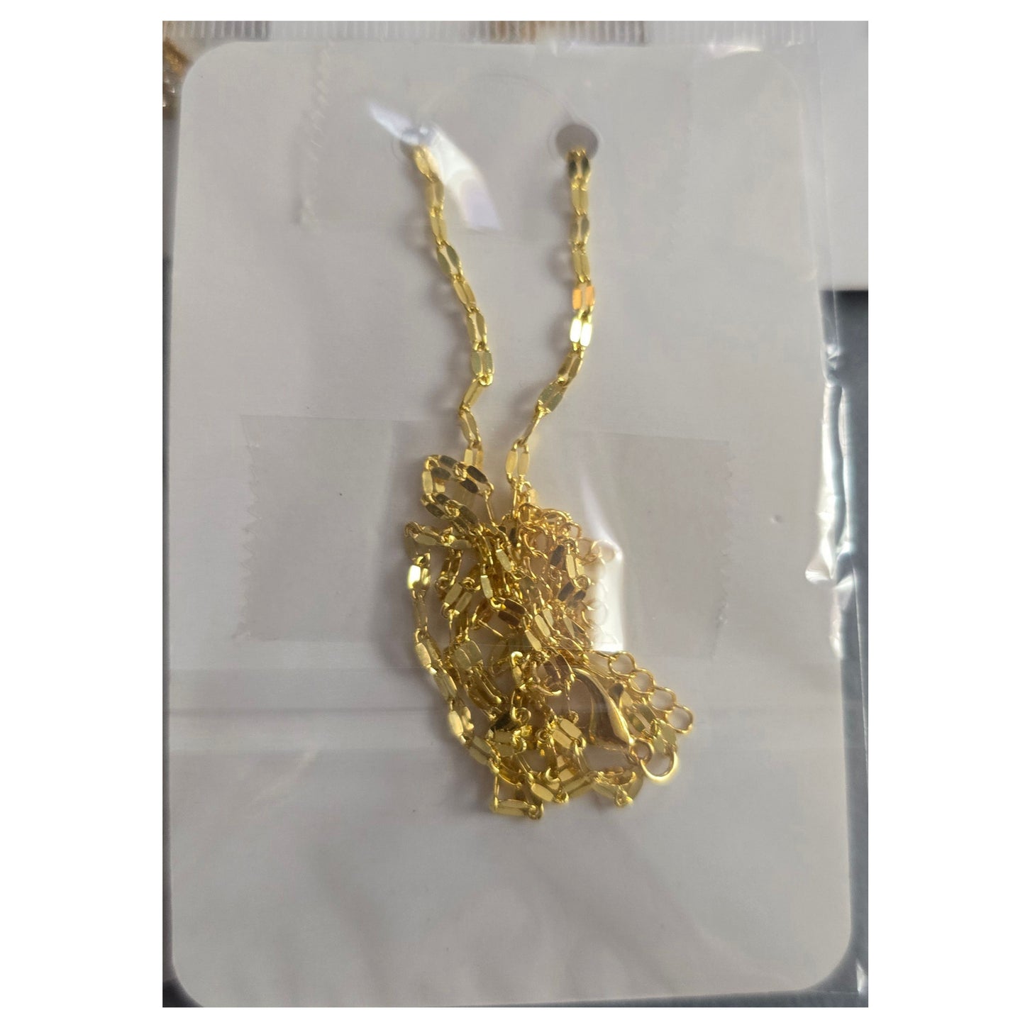 Bling Cross Jewelry — 10K Gold Plated (Chain or Earrings)