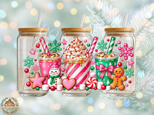#201 Christmas UVDTF CUP WRAP