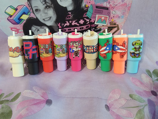 Custom Mini Key Chain Tumblers