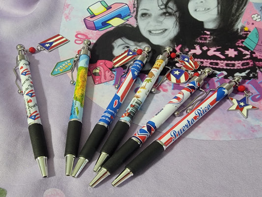 Puerto Rico pens w/Charm