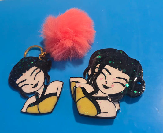 KPOP Zoey Key Chain