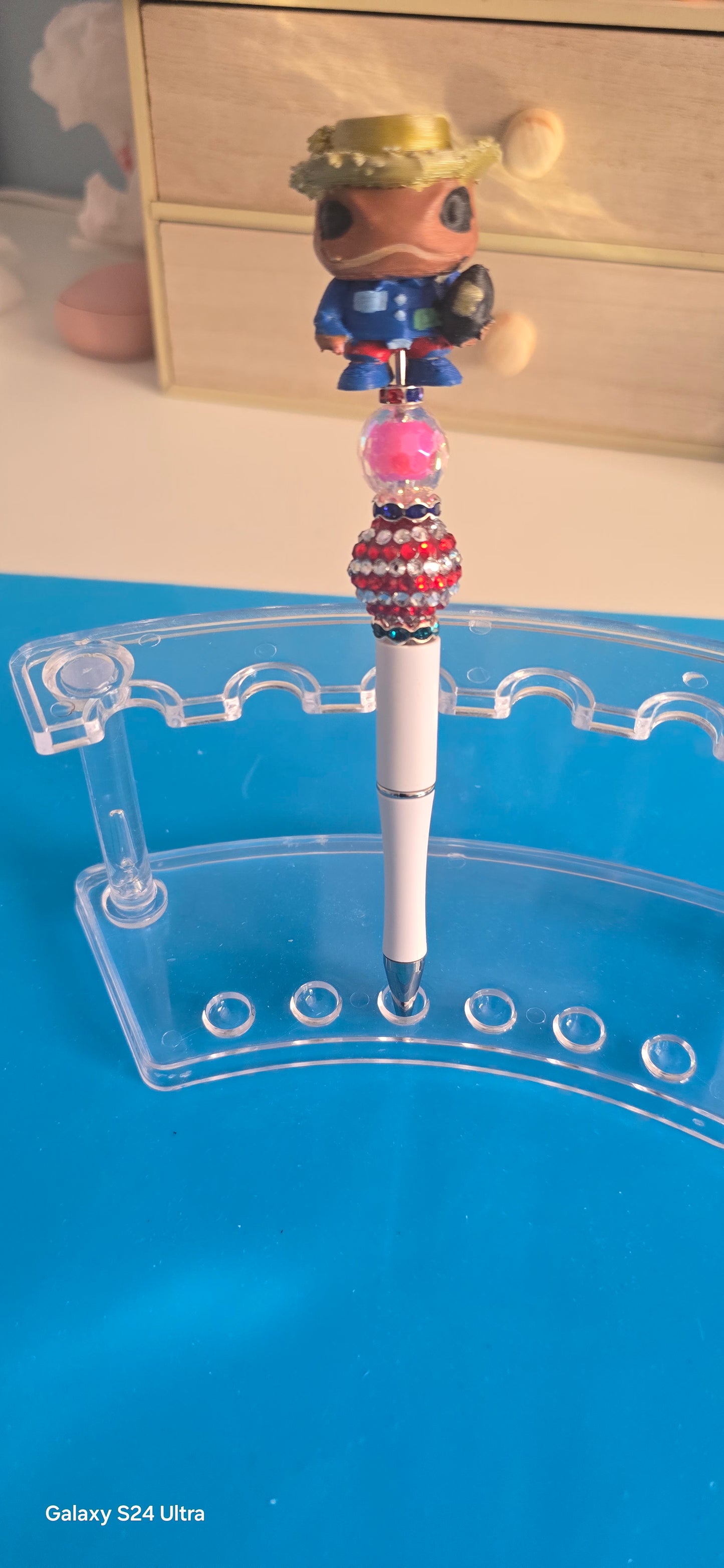 #98 Puerto Rico Concho Beaded pens