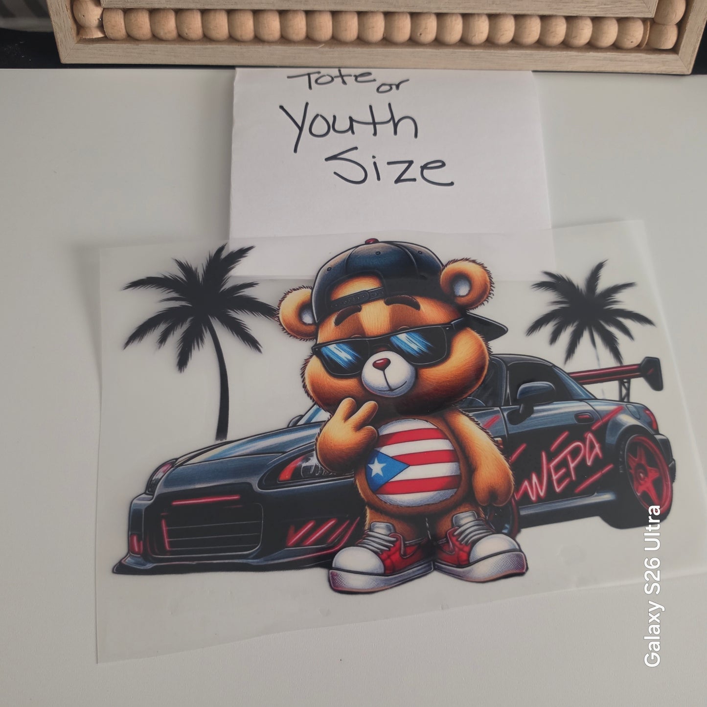 PR 30 DTF TRANSFER ONLY OR $10.00 t-shirt YOUTH