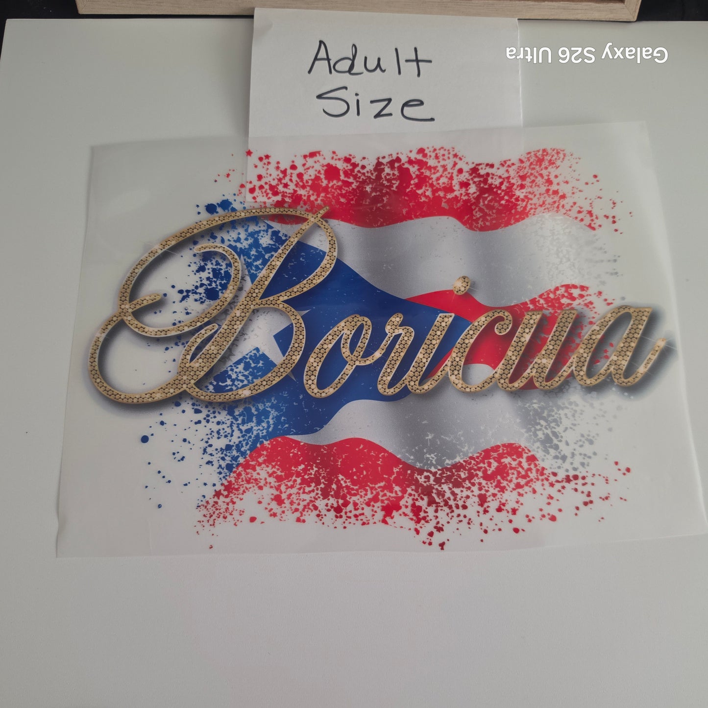 PR 48 DTF TRANSFER ONLY OR $10.00 t-shirt