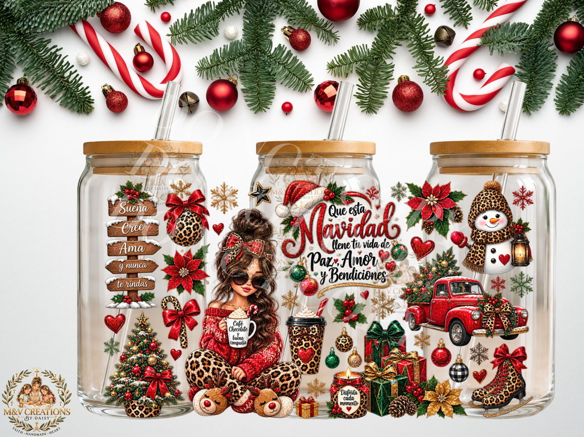 #219 Christmas UVDTF CUP WRAP