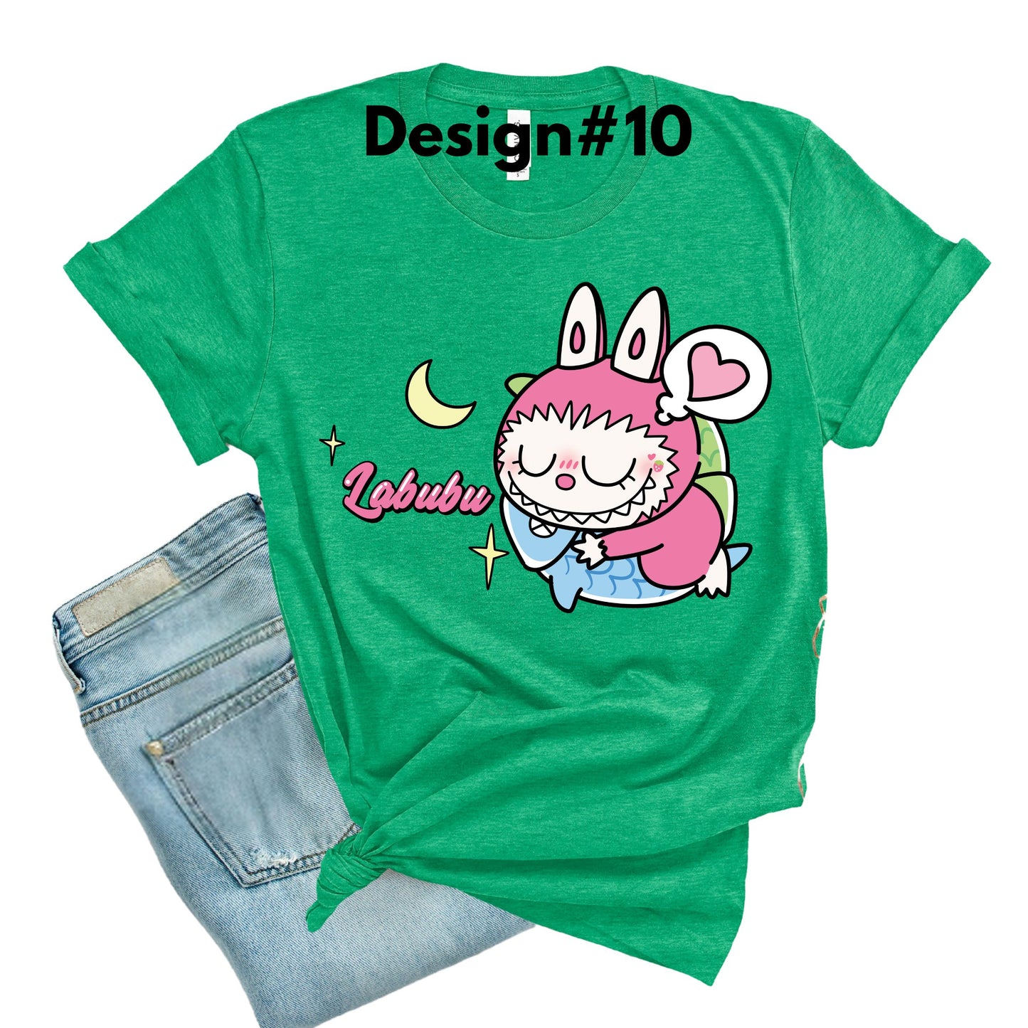 Labubu  T-Shirts   ADD DESIGN NUMBER IN NOTES AT CHECK OUT.