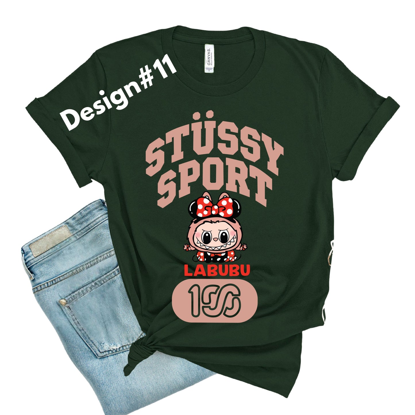 Labubu  T-Shirts   ADD DESIGN NUMBER IN NOTES AT CHECK OUT.
