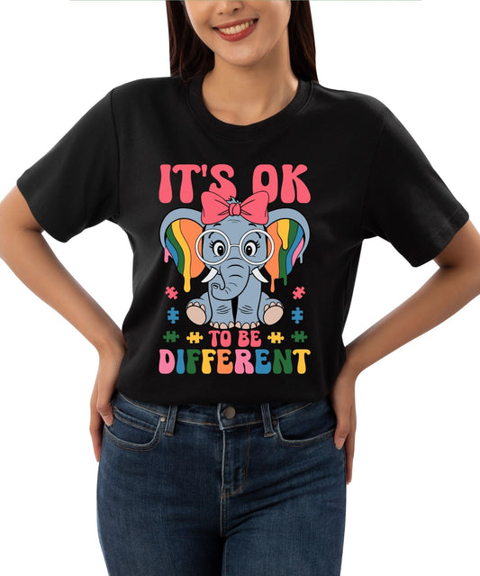 #241	 It's Ok To be different Elephant        DTF TRANSFER