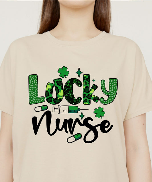 #247	 Lucky Nurse St Patrick's     DTF TRANSFER