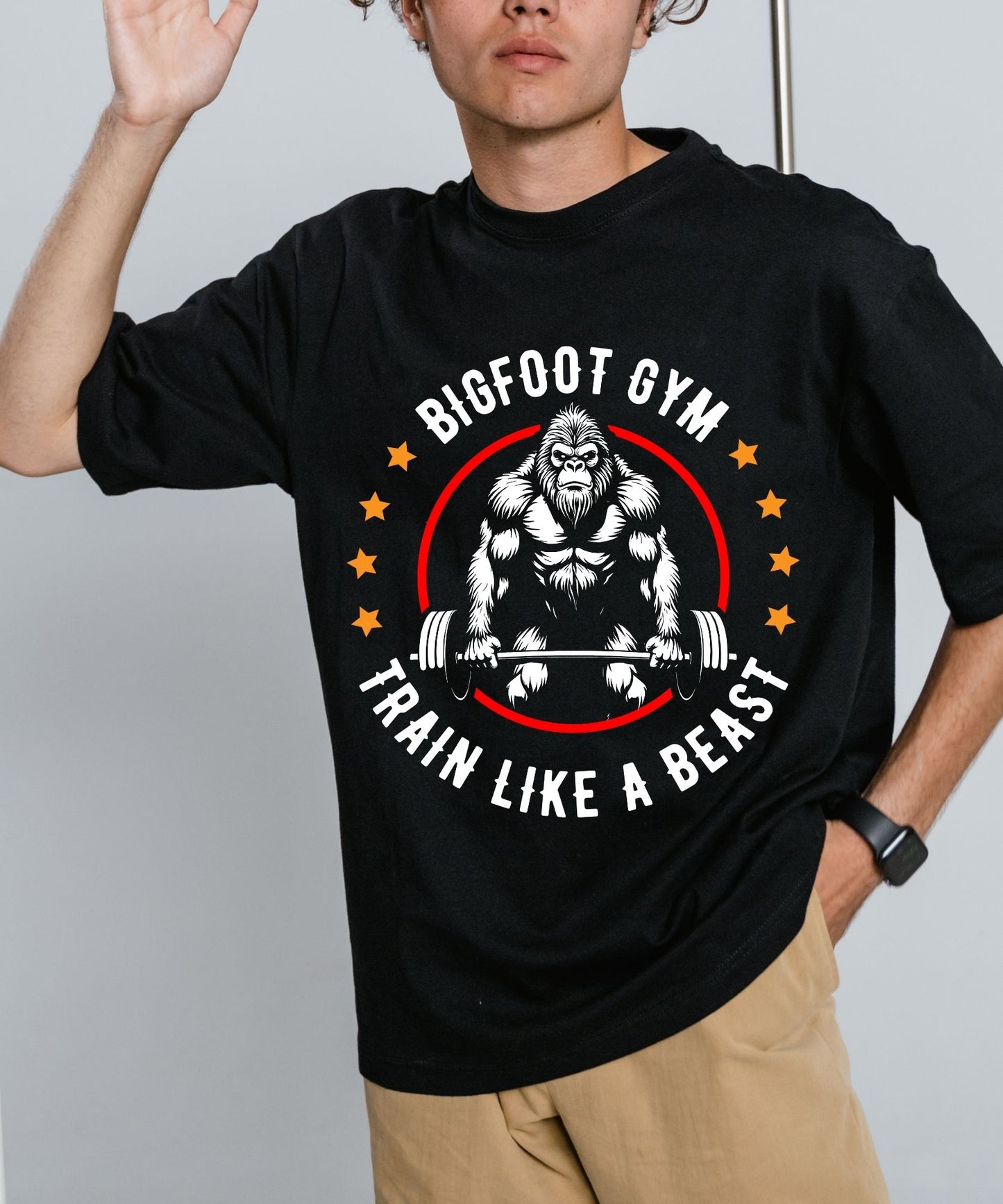 #254	 BIGFOOT GYM TRAIN LIKE A BEAST    DTF TRANSFER