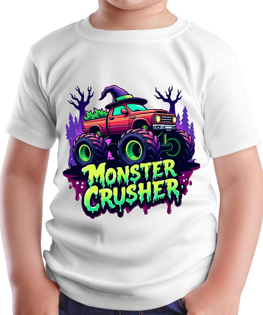 #255 Monster Crusher #1 &2    DTF TRANSFER