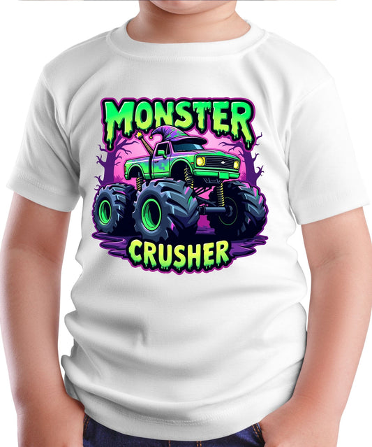 #255 Monster Crusher #1 &2    DTF TRANSFER