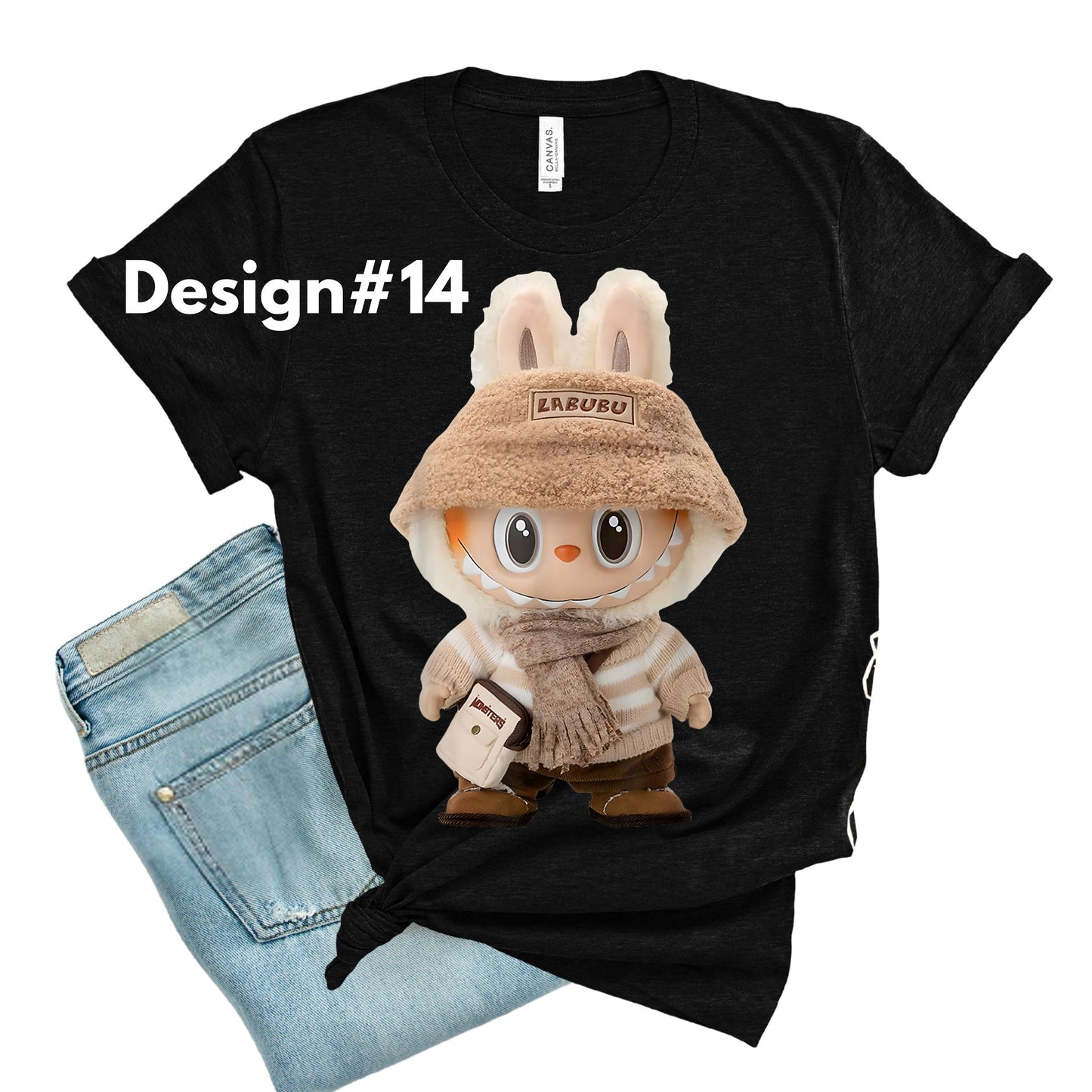 Labubu  T-Shirts   ADD DESIGN NUMBER IN NOTES AT CHECK OUT.