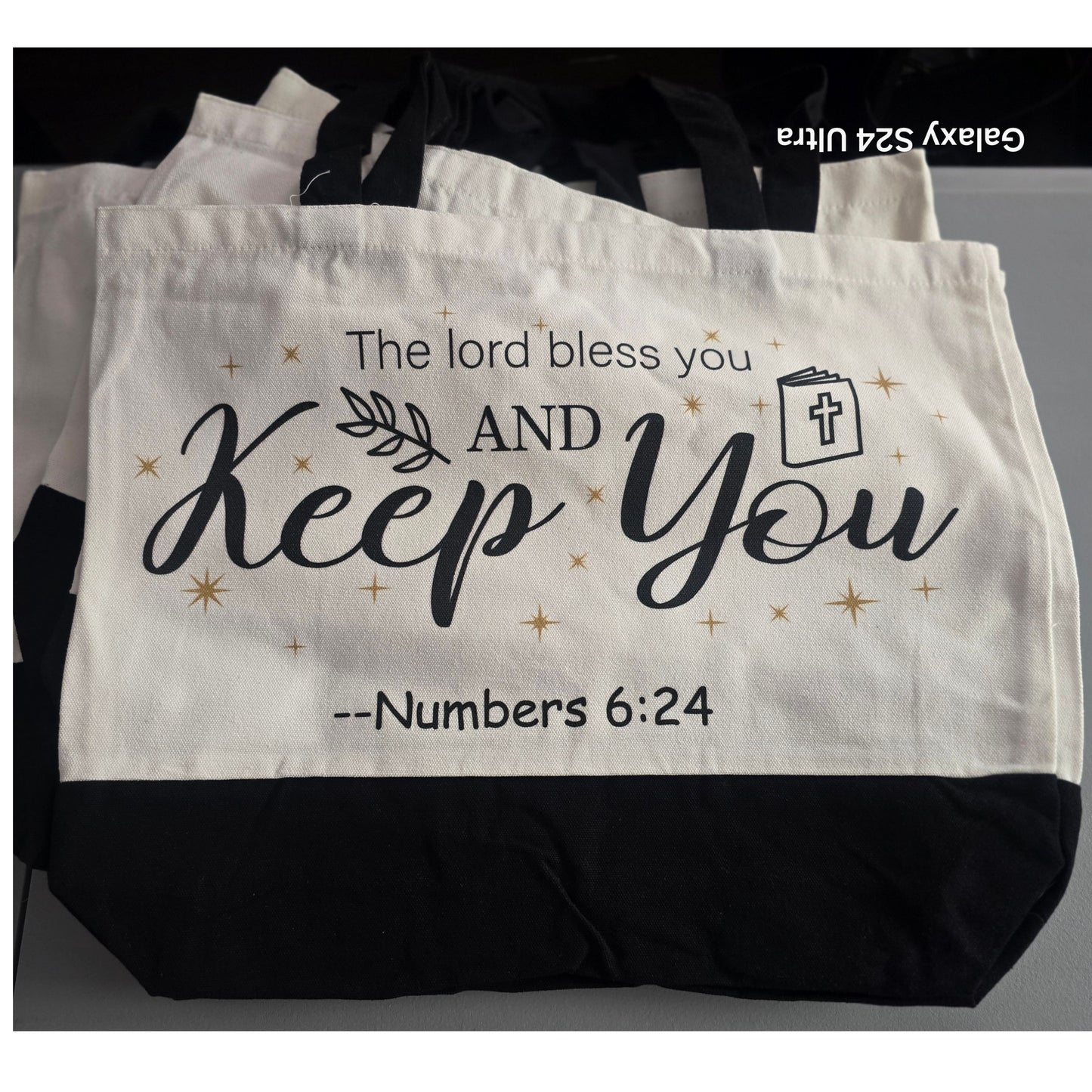 Scripture Tote Bag (15" x 18")