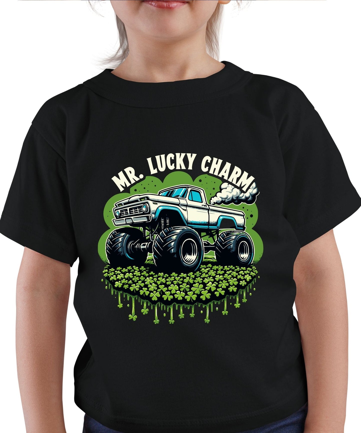 #262  Mr Lucky charm truck   DTF TRANSFER