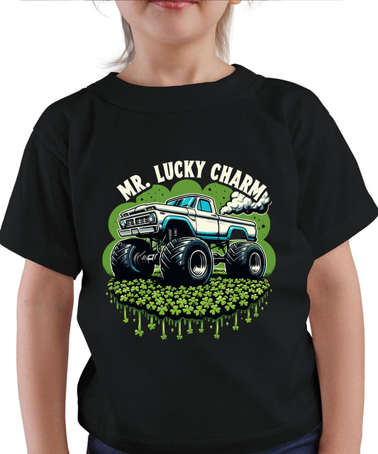 #262  Mr Lucky charm truck   DTF TRANSFER
