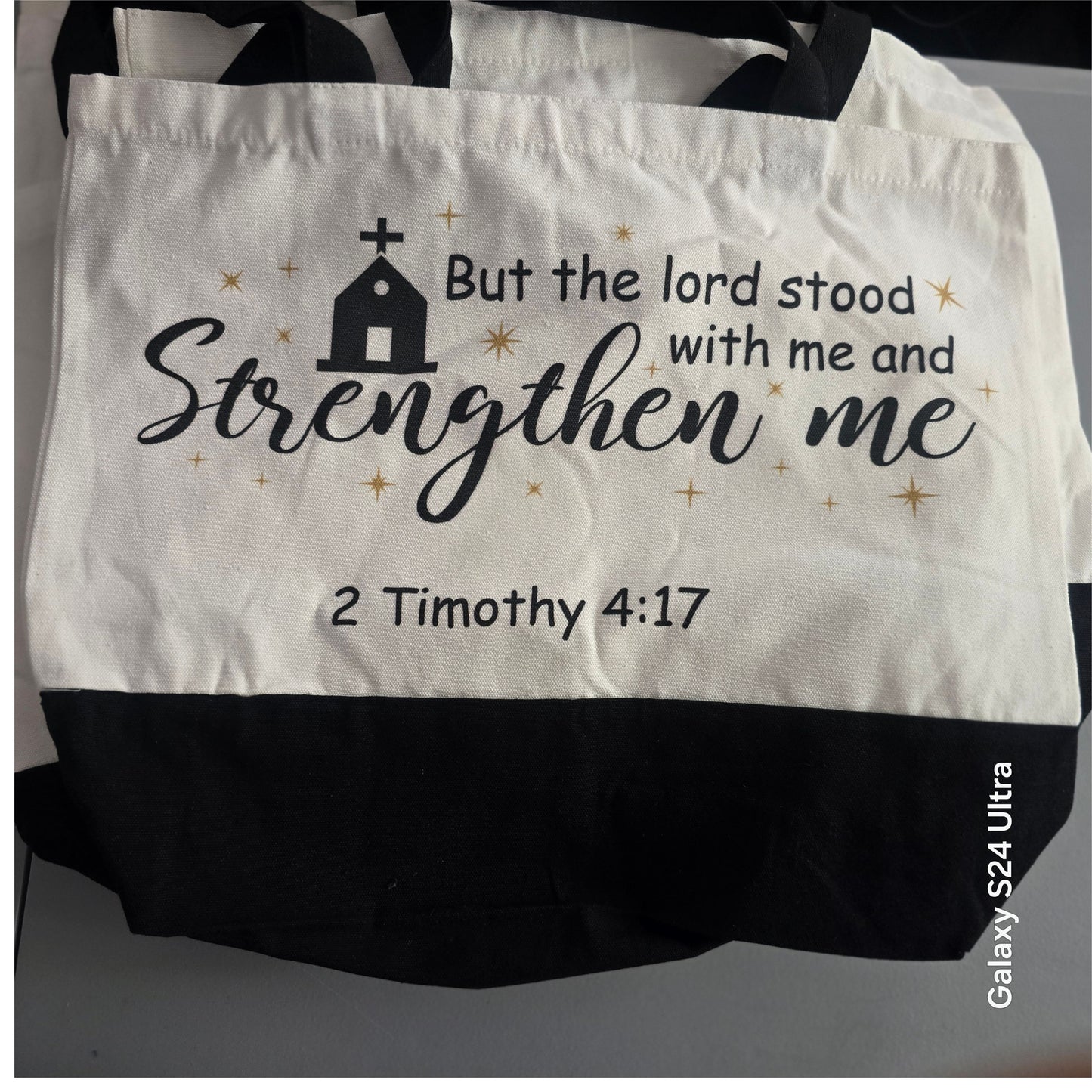 Scripture Tote Bag (15" x 18")