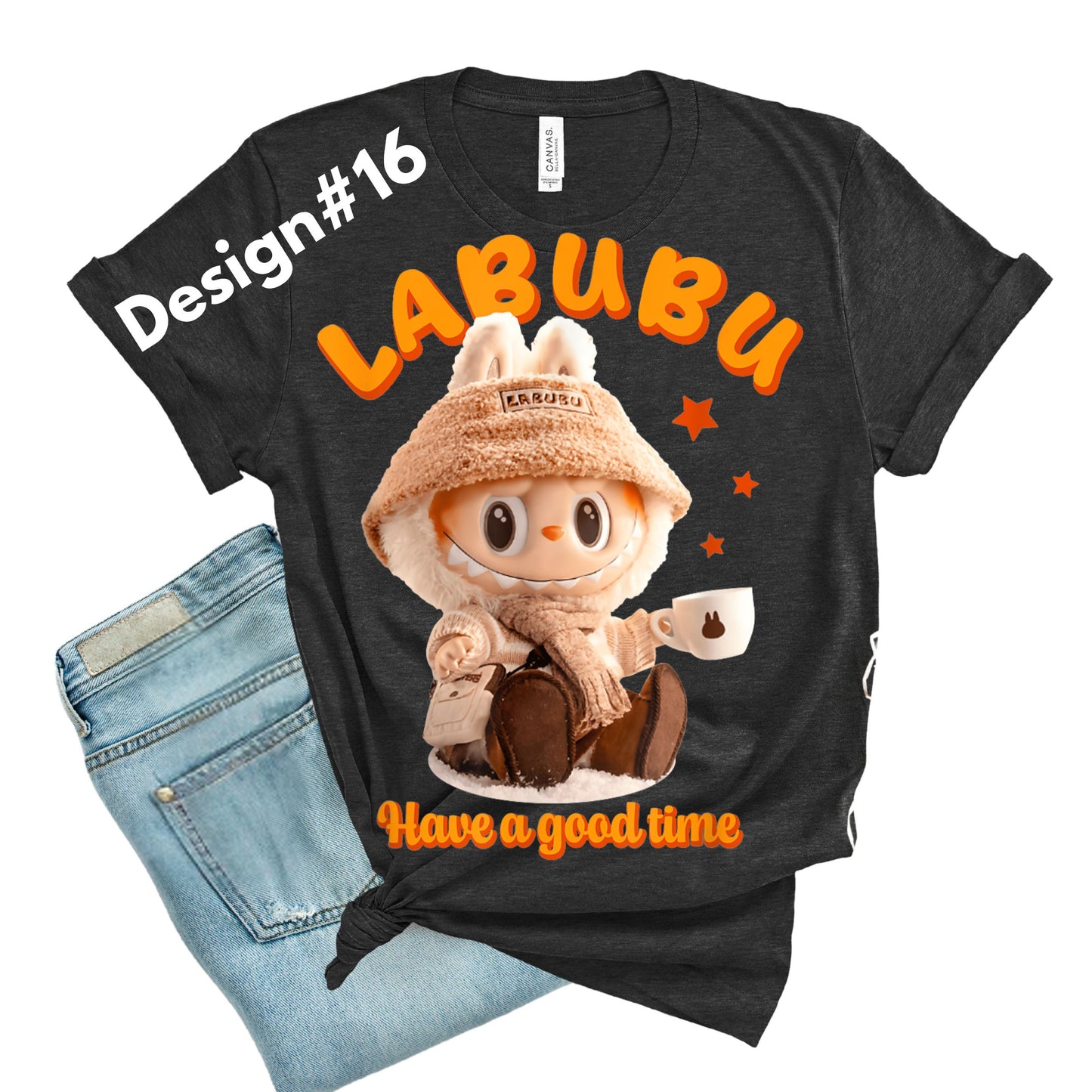 Labubu  T-Shirts   ADD DESIGN NUMBER IN NOTES AT CHECK OUT.