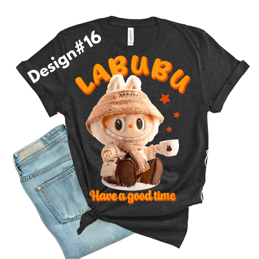 Labubu  T-Shirts   ADD DESIGN NUMBER IN NOTES AT CHECK OUT.