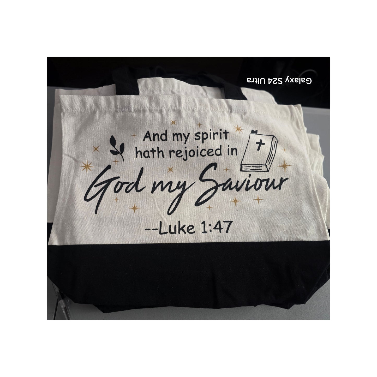 Scripture Tote Bag (15" x 18")