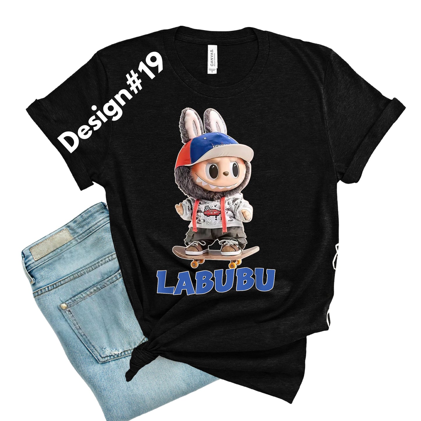 Labubu  T-Shirts   ADD DESIGN NUMBER IN NOTES AT CHECK OUT.
