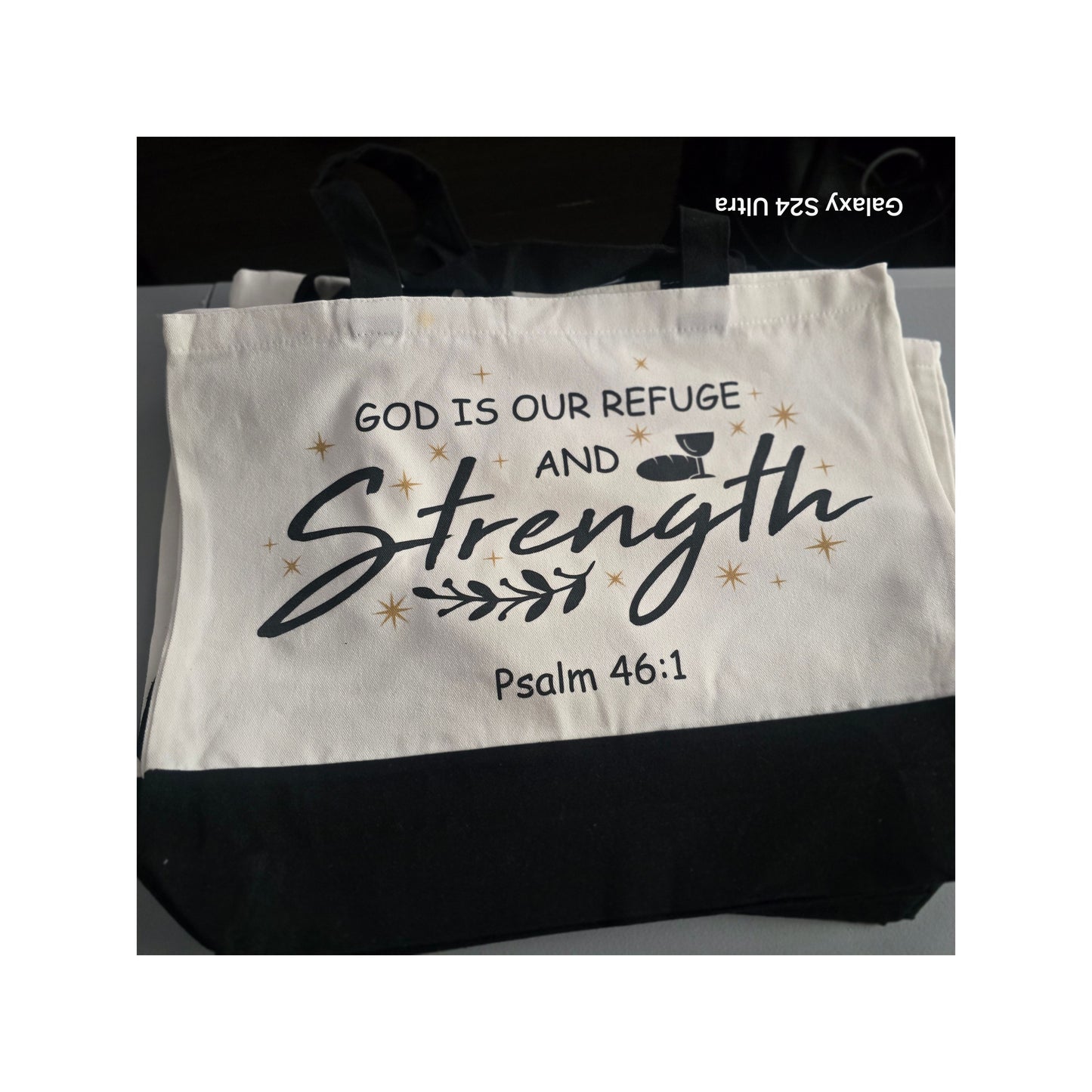 Scripture Tote Bag (15" x 18")