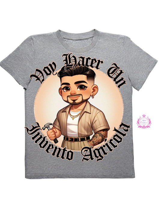 #316 Voy Hacer un invento Agricola DTF Transfer