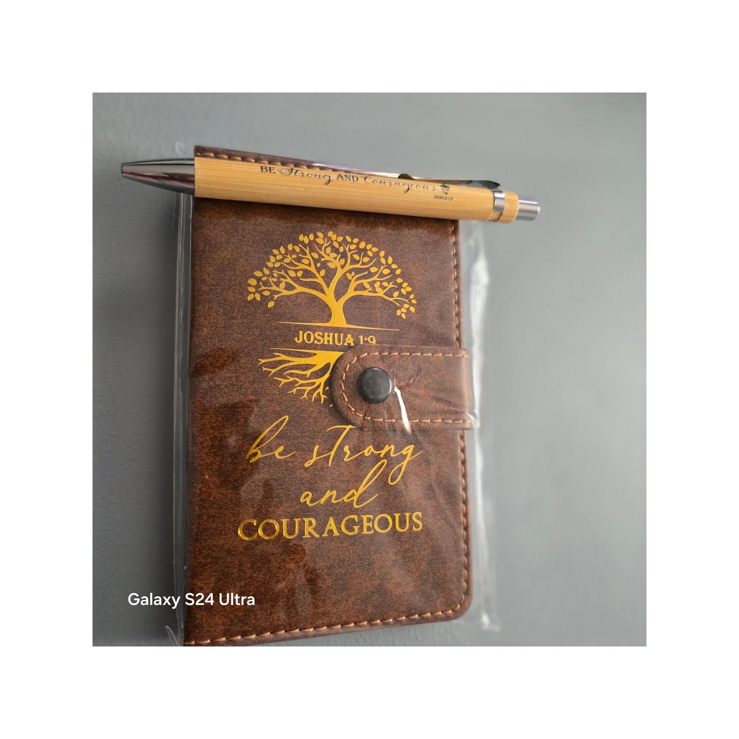 Spiritual Scripture Journal with Matching Pen