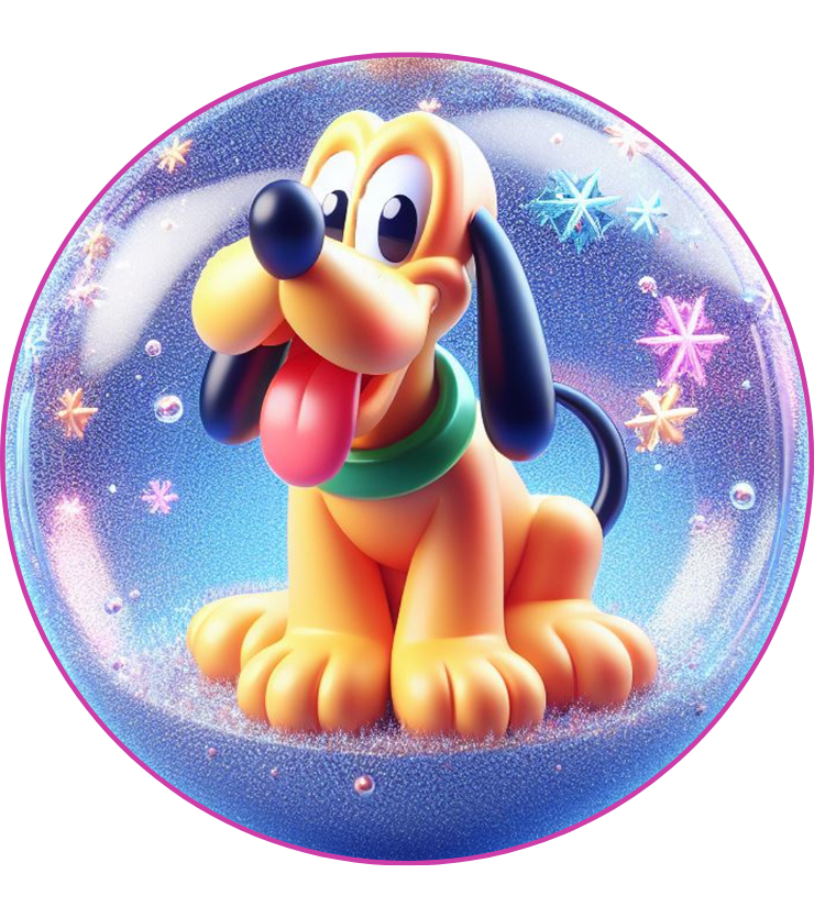 Ornament Decal Disney Characters