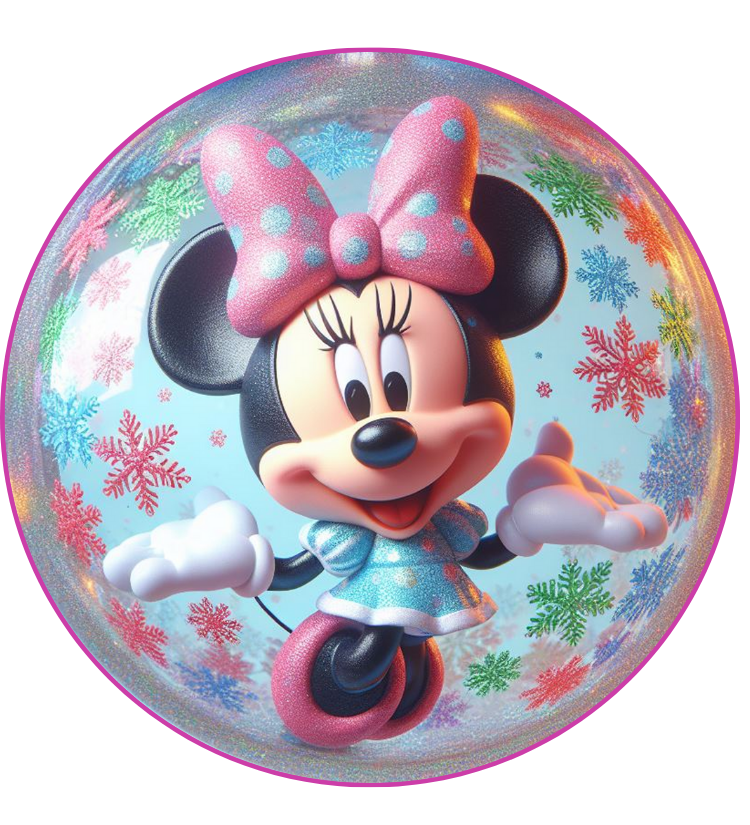 Ornament Decal Disney Characters