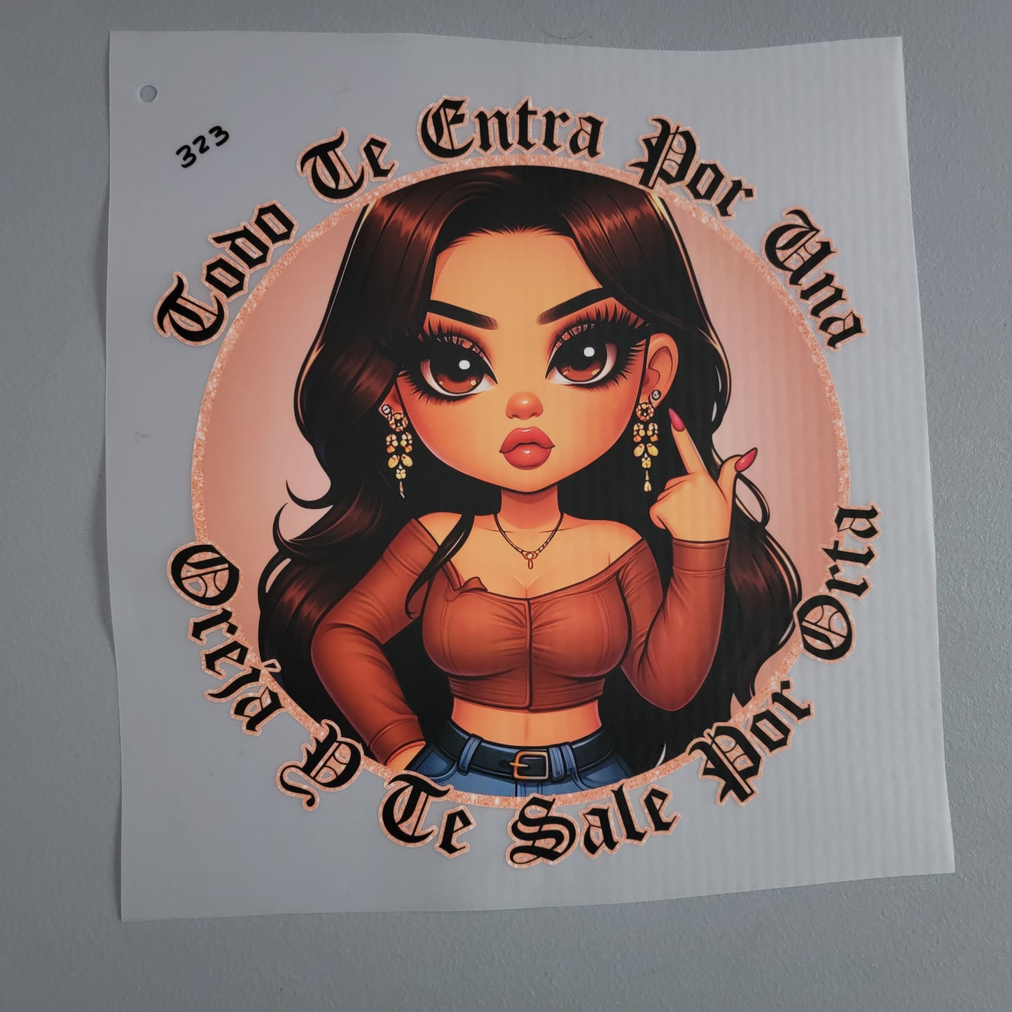 #323  DTF TRANSFER OR $10.00 T-SHIRT