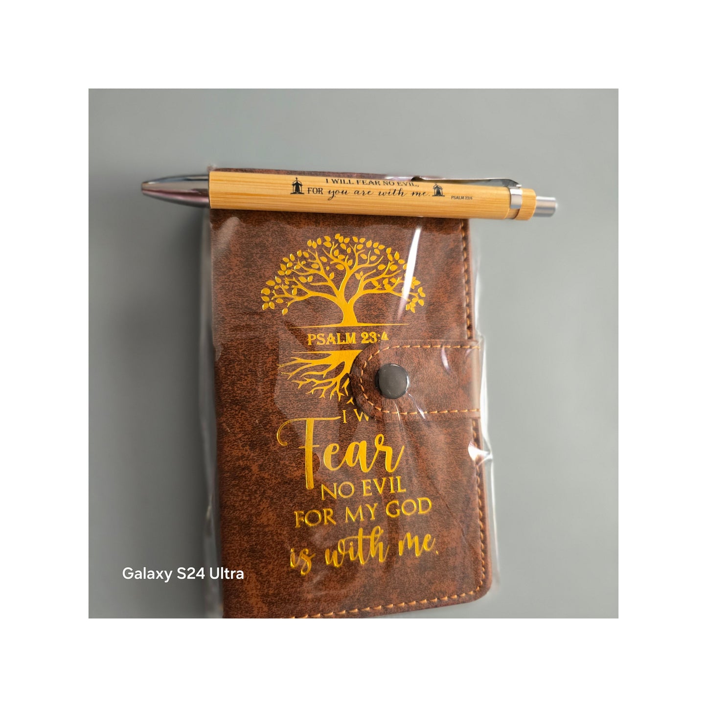 Spiritual Scripture Journal with Matching Pen