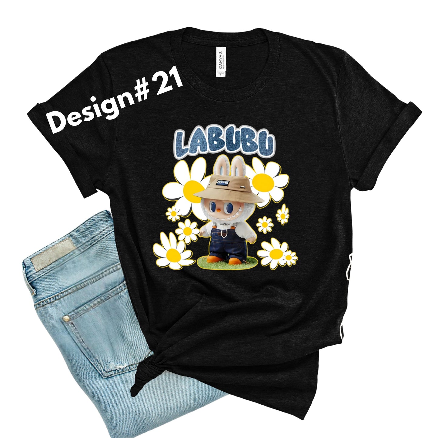Labubu  T-Shirts   ADD DESIGN NUMBER IN NOTES AT CHECK OUT.