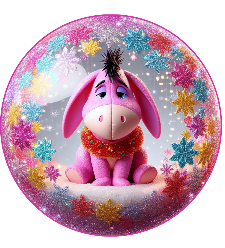 Ornament Decal Disney Characters