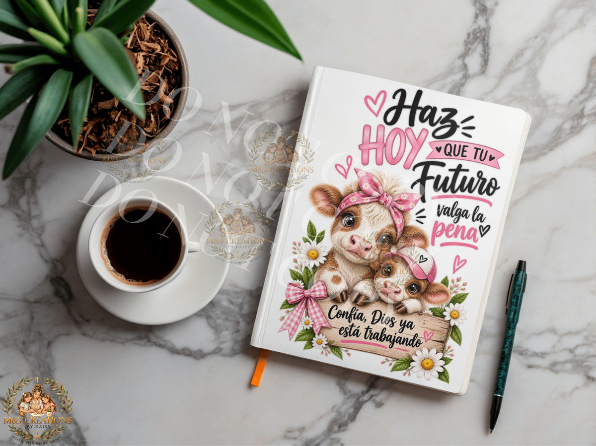 HAZ HOY QUE TU FUTURO    Journal Decal