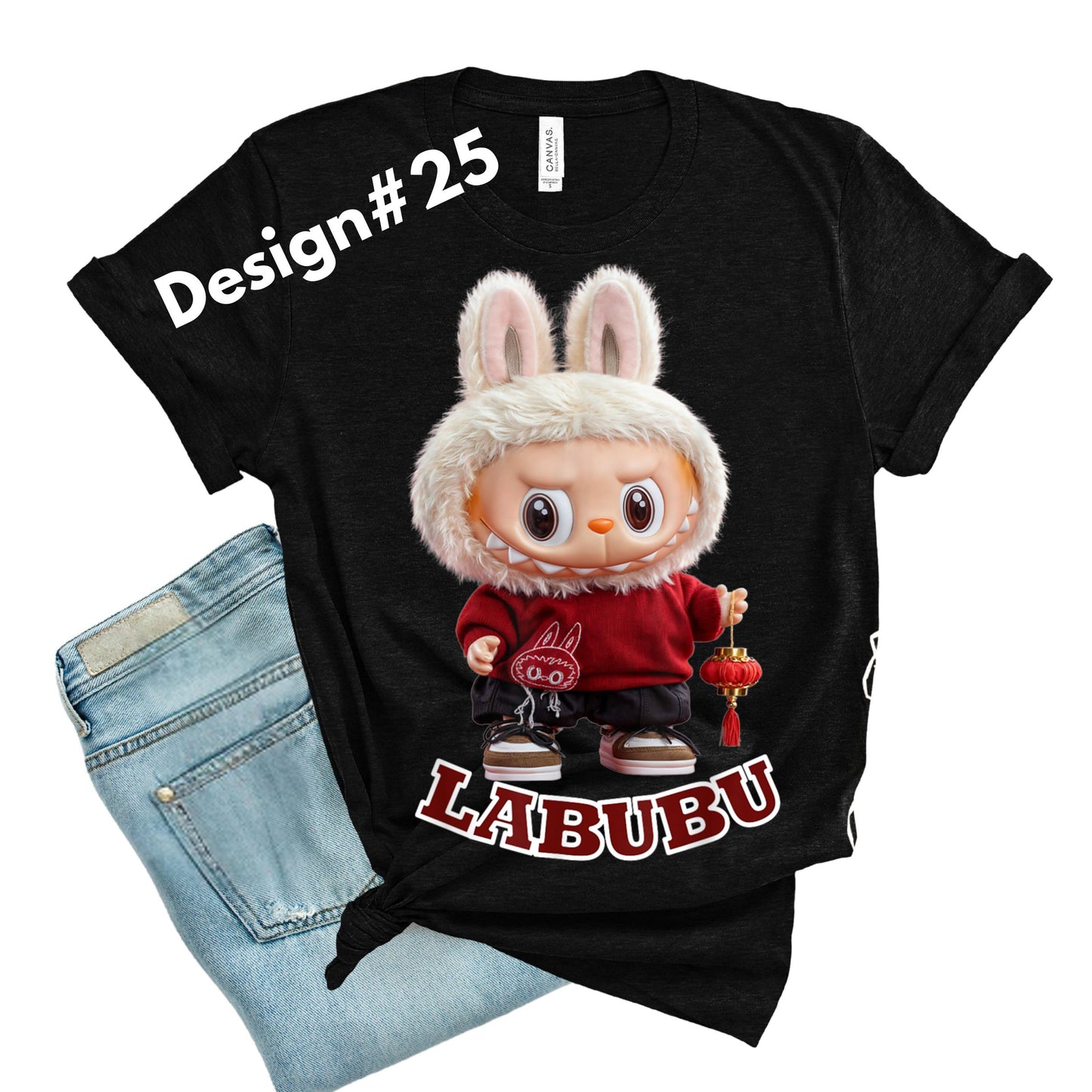 Labubu  T-Shirts   ADD DESIGN NUMBER IN NOTES AT CHECK OUT.
