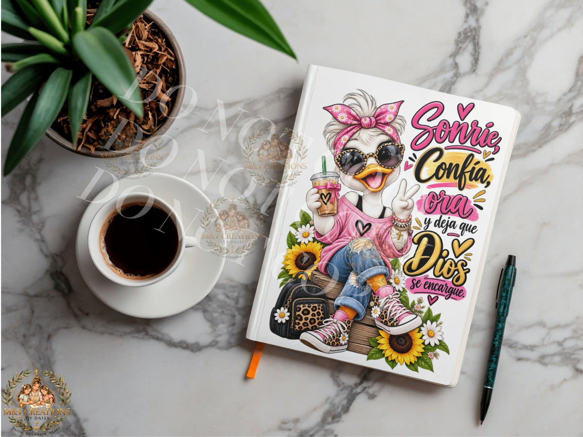 SONRIE CONFIA ORA   Journal Decal