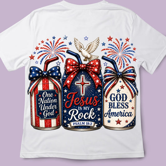 Jesus is my rock 4th of July