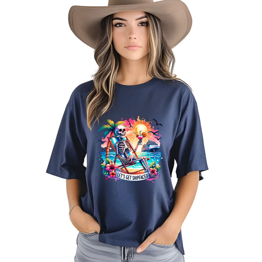LET'S GET SHIPFACED (DTF Transfer )
