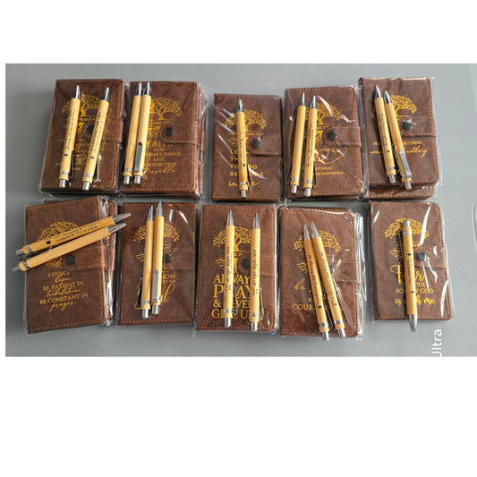 Spiritual Scripture Journal with Matching Pen