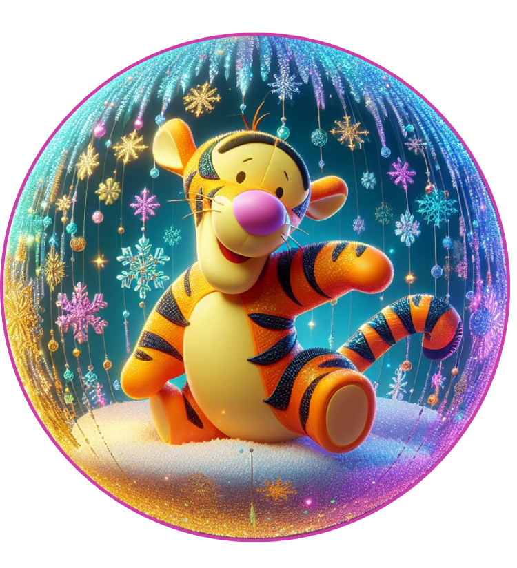 Ornament Decal Disney Characters